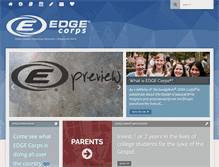 Tablet Screenshot of edgecorps.org